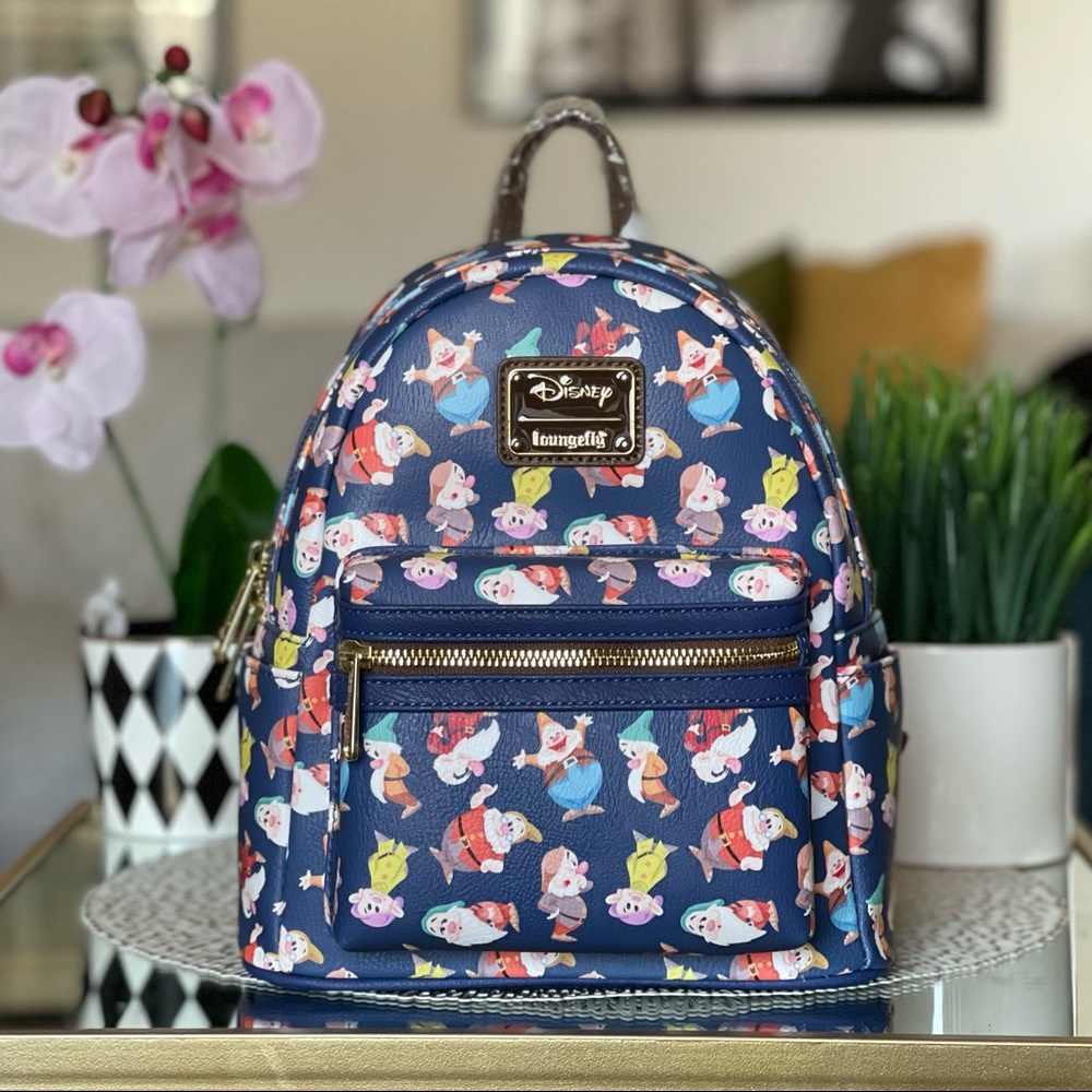 Loungefly Seven Dwarfs Mini Backpack
